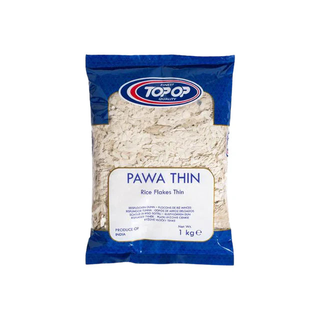 Topop thin pawa 1kg flattened rice flakes