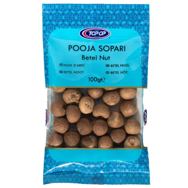 Topop Pooja Sopari whole betel nuts bag 100g