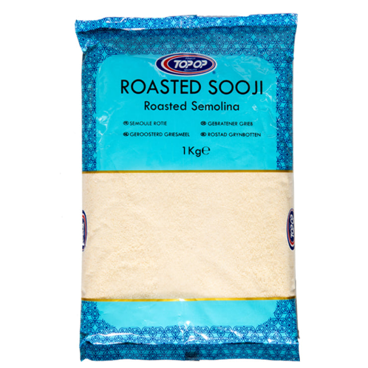Topop Roasted Rava (Semolina) 1kg pack