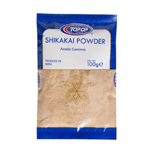 Topop Shikakai Powder 100g pouch on white background