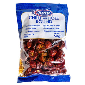 Topop Whole Round Chilli - 50g