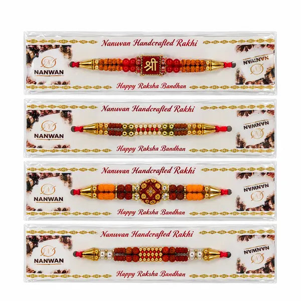 Traditional Beaded Rakhi assorted designs