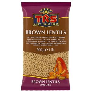 TRS Brown Whole Lentils (Masoor Dal) - 500g
