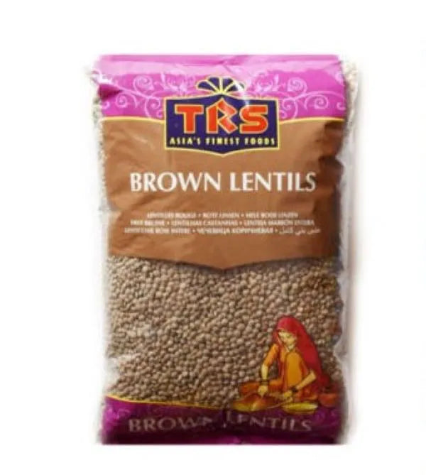 TRS Brown Whole Lentils (Masoor Dal) - 1kg