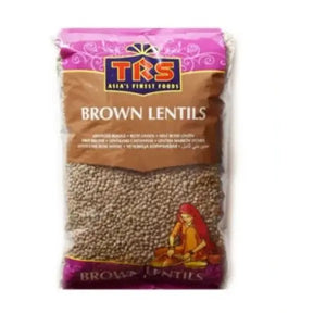 TRS brown whole lentils Masoor Dal 1kg retail pack
