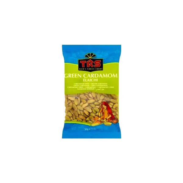TRS Cardamom Green (Elaichi) - 50g