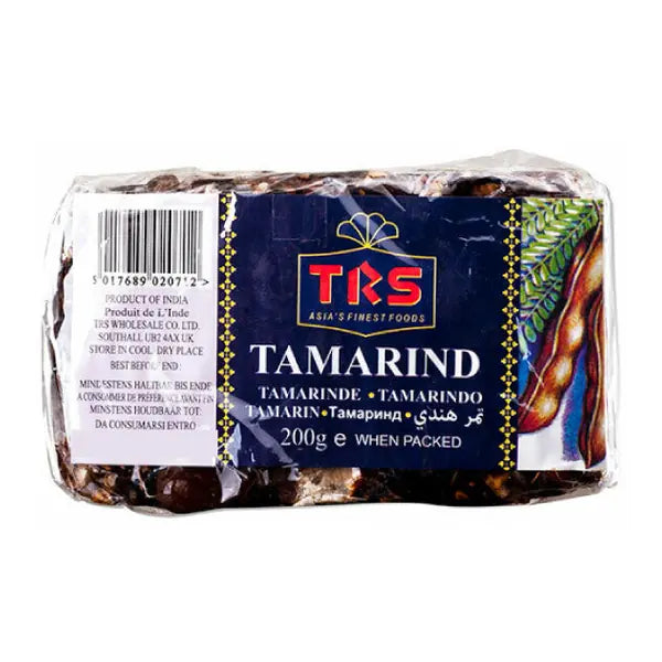 TRS tamarind slab Imli 200g pressed pulp retail pack