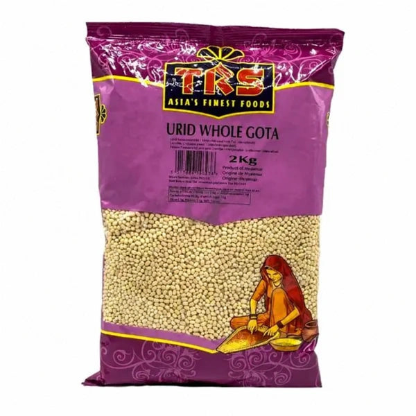 TRS Urid Whole Gota peeled urad beans 2kg pack