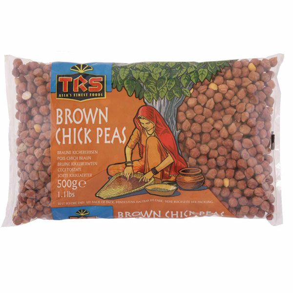 Shop TRS Brown Chick Peas (Kala Chana) - 500g at Grocerywala