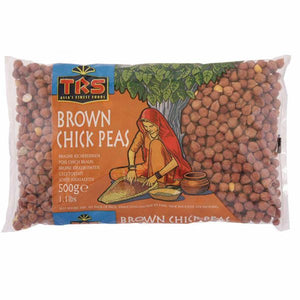 Shop TRS Brown Chick Peas (Kala Chana) - 500g at Grocerywala