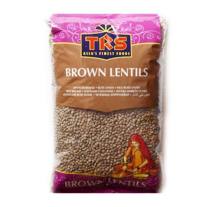 Shop TRS Brown Whole Lentils (Masoor Dal) - 1kg at Grocerywala
