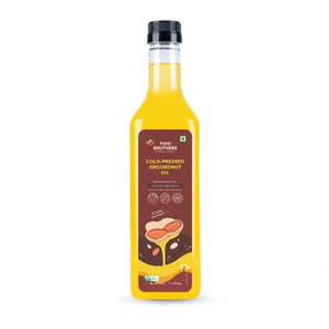 Two Brothers Groundnut Oil Wood Pressed - 1l