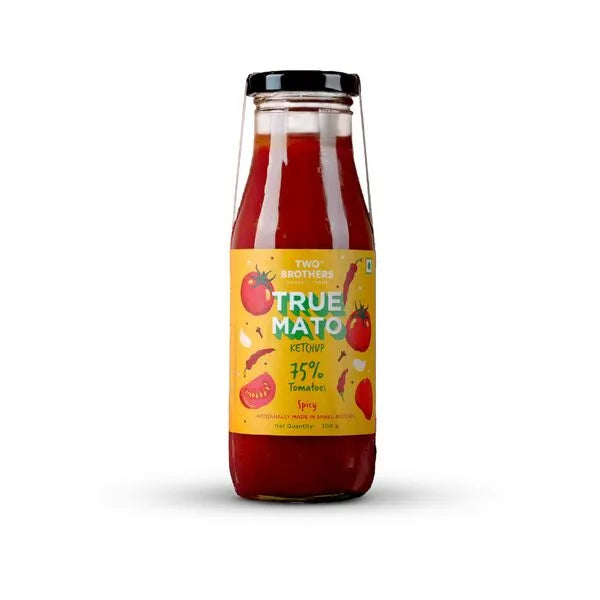 Two Brothers Tomato Ketchup Spicy 300g bottle