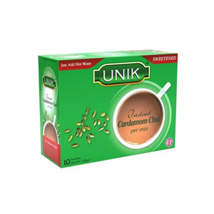 Unik Cardamon Tea Sweetened (10 Sachets) - 220g