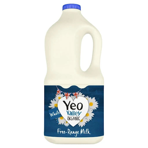 Shop Yeo Valley Whole Milk 2l at Grocerywala