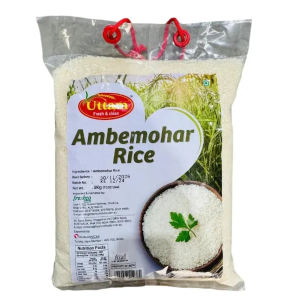 Uthra Jeera Rice (Ambemohar) - 5kg
