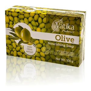 Vatika Naturals Olive nourishing soap 100g retail carton