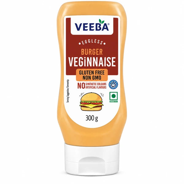 Veeba Burger Veginnaise Eggless 300g