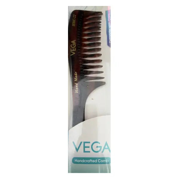 Vega wide tooth comb 22 in original retail packaging