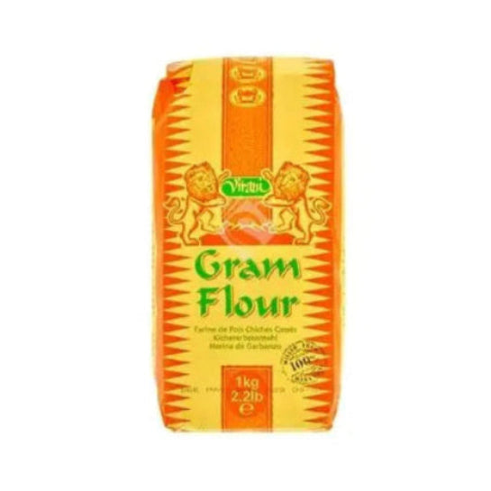 Virani gram flour 1kg besan chickpea flour pack