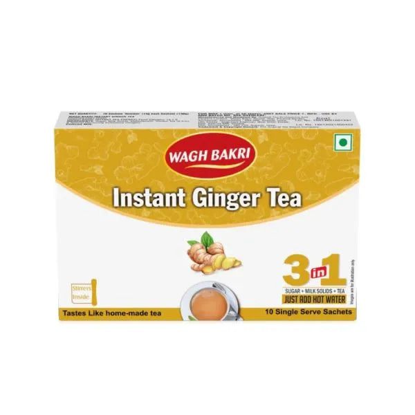 Wagh Bakri Ginger Tea (10 Sachets) - 140g