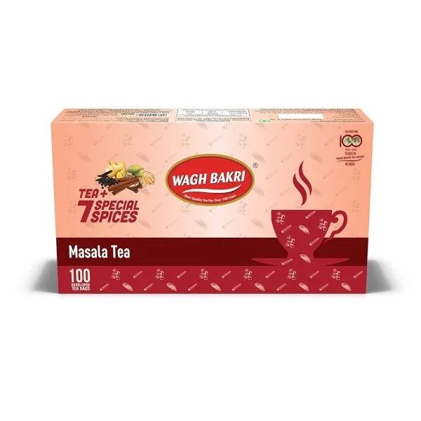 Wagh Bakri Masala Tea (100 bags) - 200g